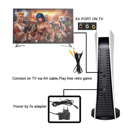Game Station 5 Video Game Console With 300 Classic Game