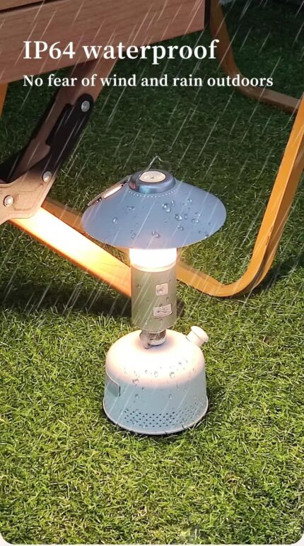 1200mah Bluetooth audio 350lm Tower Light Energy Bucket Camping Light