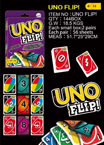 UNO NO MERCY Matching Card Game