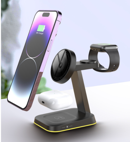 4in1 wireless cahrger station