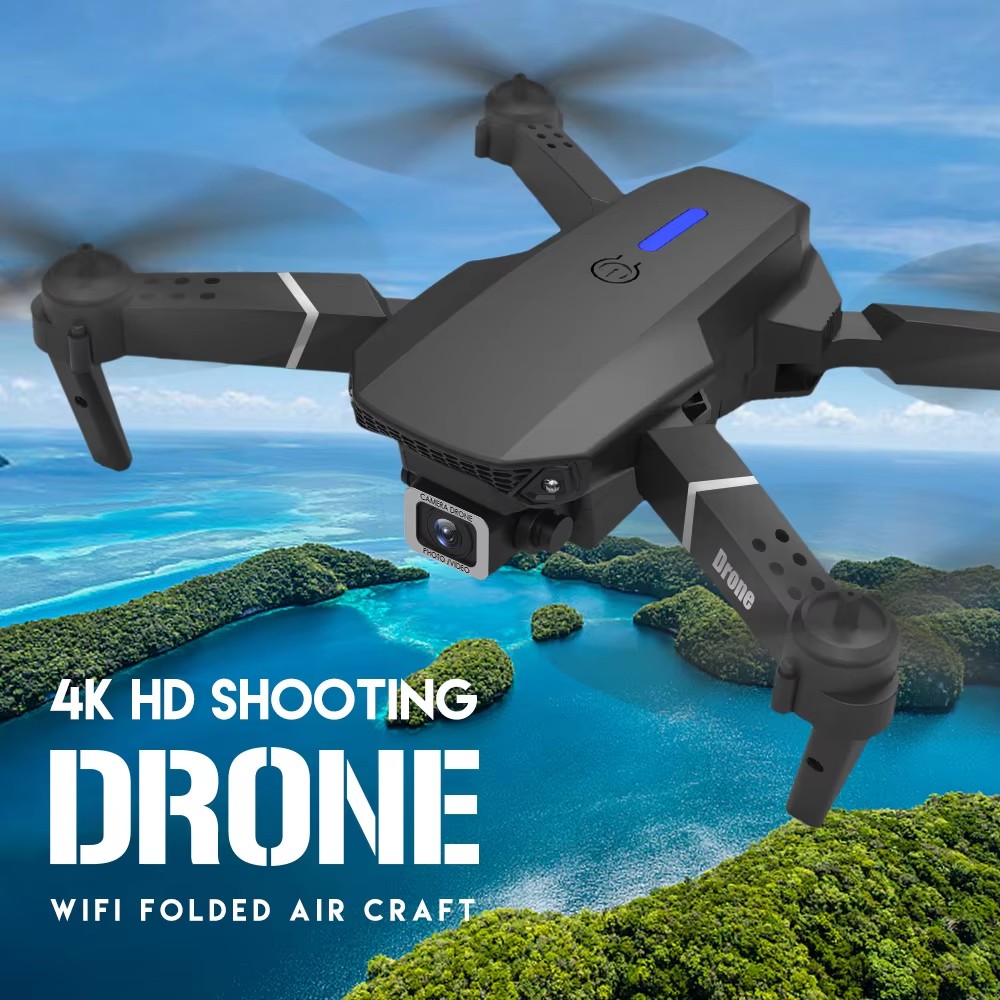 E88Pro RC Drone 4K Professinal - Dual camera