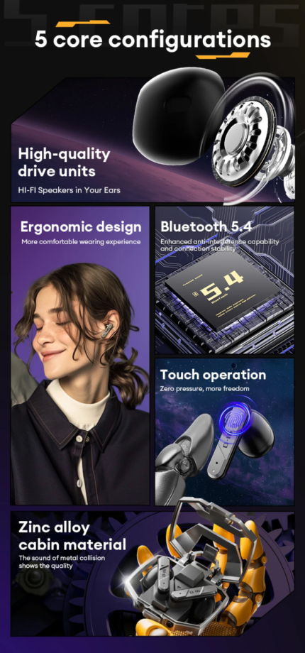 TRANSFORMERS TF-T32 Wireless Earphones