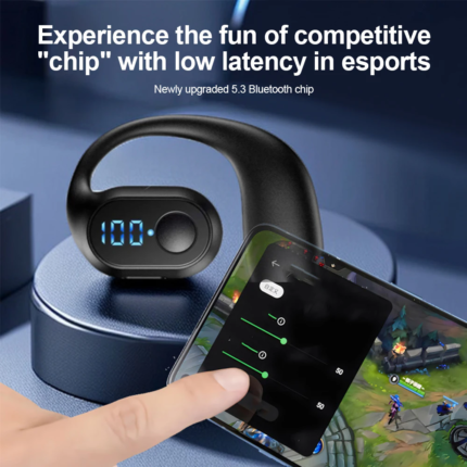 Bluetooth 5.4 Wireless Earphone Lightweight Bone Conduction Headphone