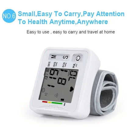 Automatic Wrist Blood Pressure Monitor with Irregular Heartbeat Detection