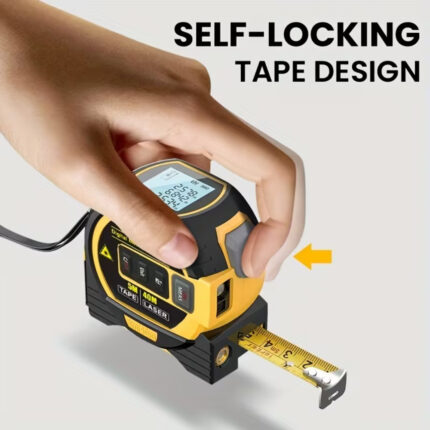 High Precision Laser Rangefinder Steel Tape Measure