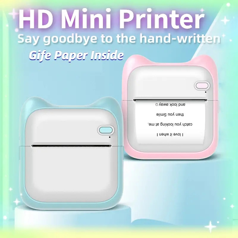 Portable Wireless Mini Printer