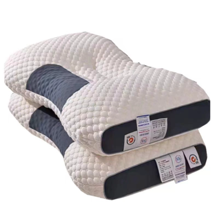 Honeycomb massage pillow pillow to protect cervical vertebra to help sleep home pillow core antibacterial and anti-mite