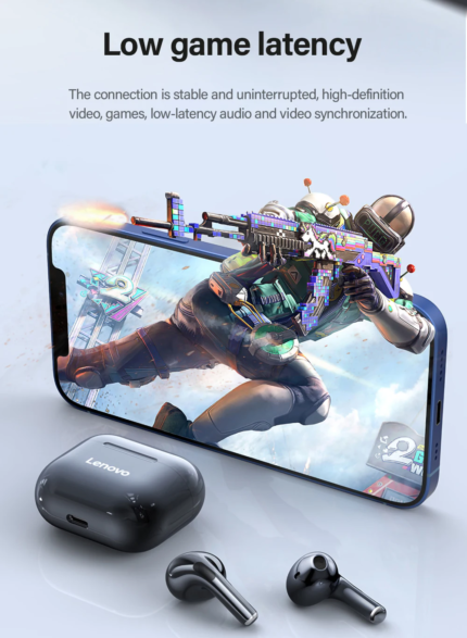 Original Lenovo lp40 Bluetooth Earphone 5.0 Immersive Sound