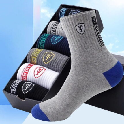 10pairs Breathable Cotton Sports Stockings