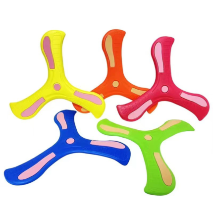 Children Boomerang Soft Three-leaf Cross Adult-kids Interactive Outdoor Toy
