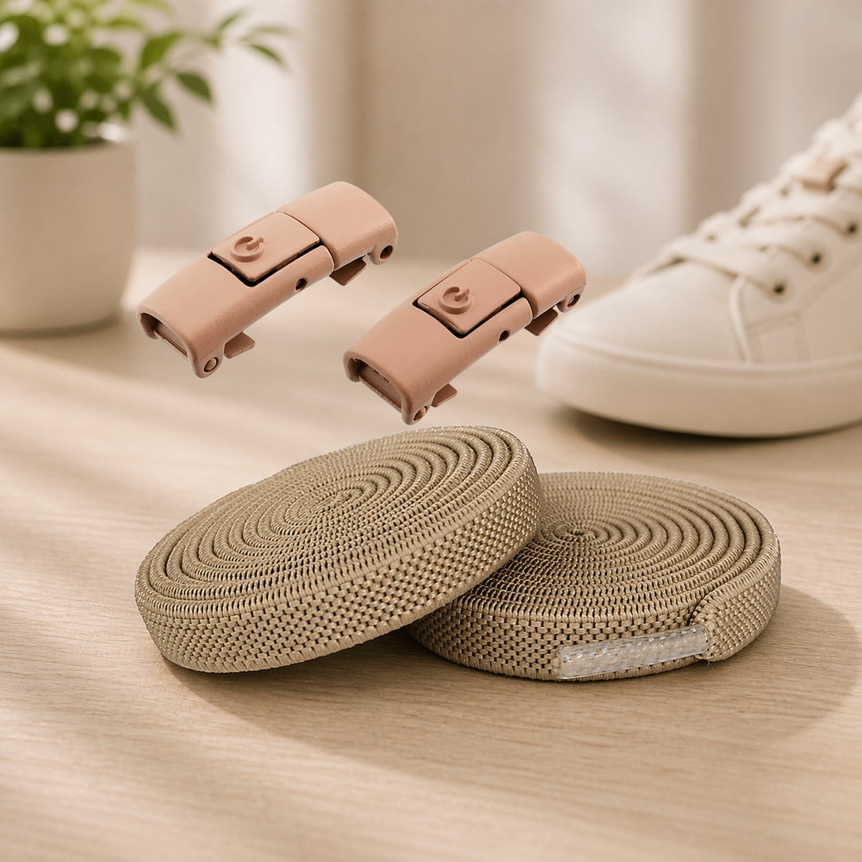 No-Tie Elastic Shoelaces – Adjustable, Secure & Hassle-Free Fit