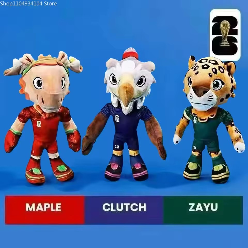 Cute Collectible Soft Official World Cup Mascot Plush