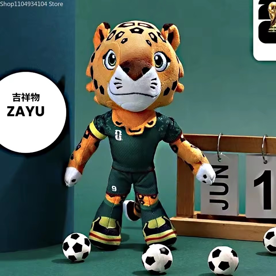 Cute Collectible Soft Official World Cup Mascot Plush