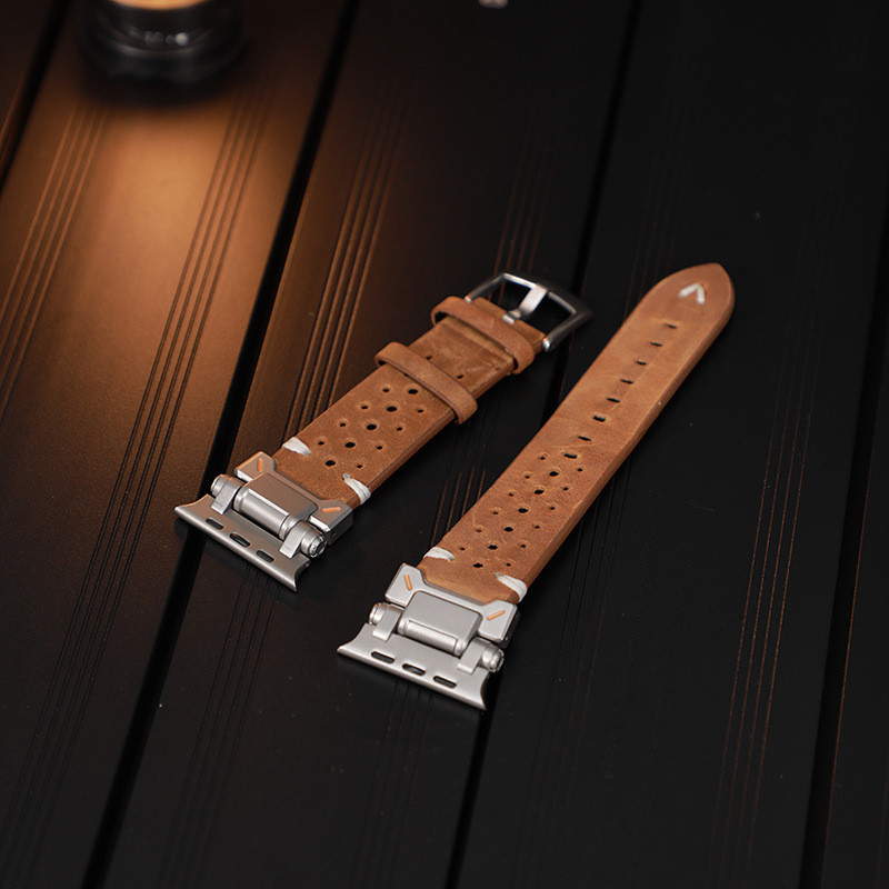 Luxury Leather Band for Apple Watch