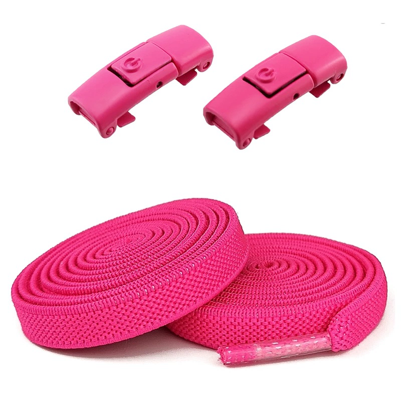 No-Tie Elastic Shoelaces – Adjustable, Secure & Hassle-Free Fit