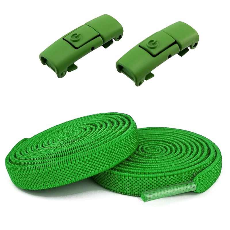 No-Tie Elastic Shoelaces – Adjustable, Secure & Hassle-Free Fit