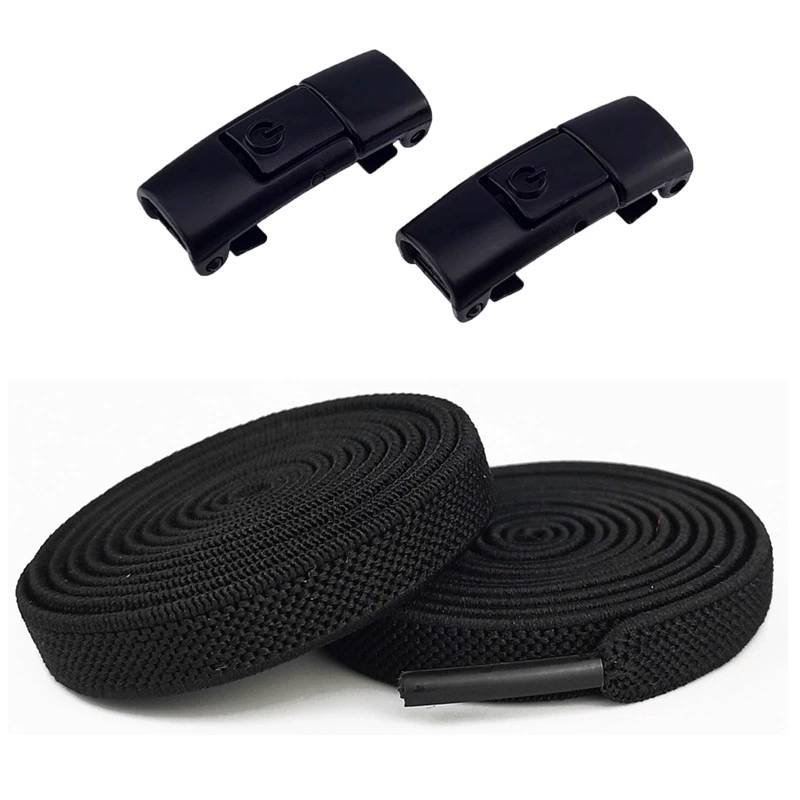 No-Tie Elastic Shoelaces – Adjustable, Secure & Hassle-Free Fit