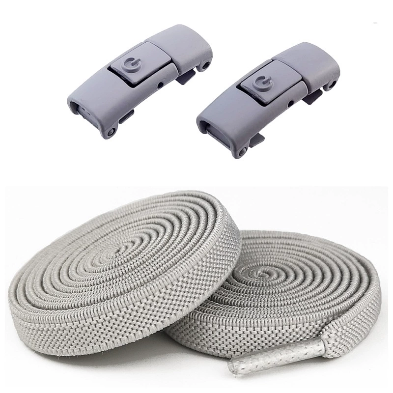 No-Tie Elastic Shoelaces – Adjustable, Secure & Hassle-Free Fit