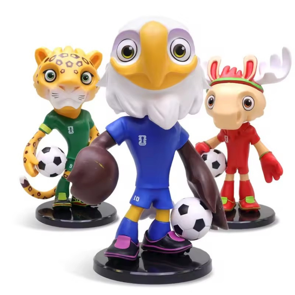 Panini 2026 Soccer Mascot Jaguar Figure Collectible Gift