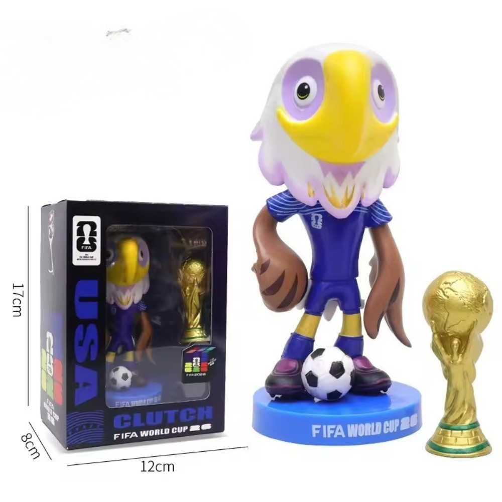 Panini 2026 Soccer Mascot Jaguar Figure Collectible Gift