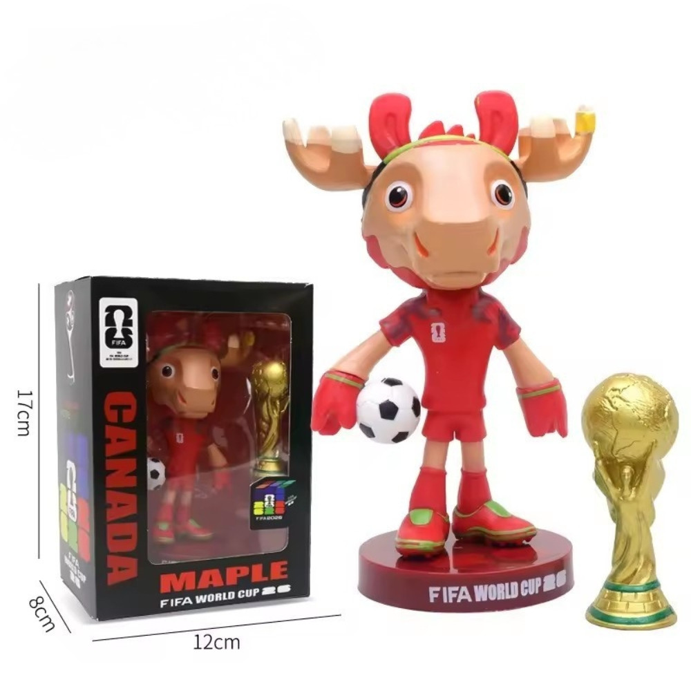Panini 2026 Soccer Mascot Jaguar Figure Collectible Gift