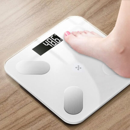 Smart Digital Body Scale with LED Display and Health Monitoring