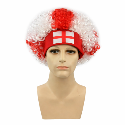 World Cup 2026 Flag Wig Headband Fan Celebration Hat