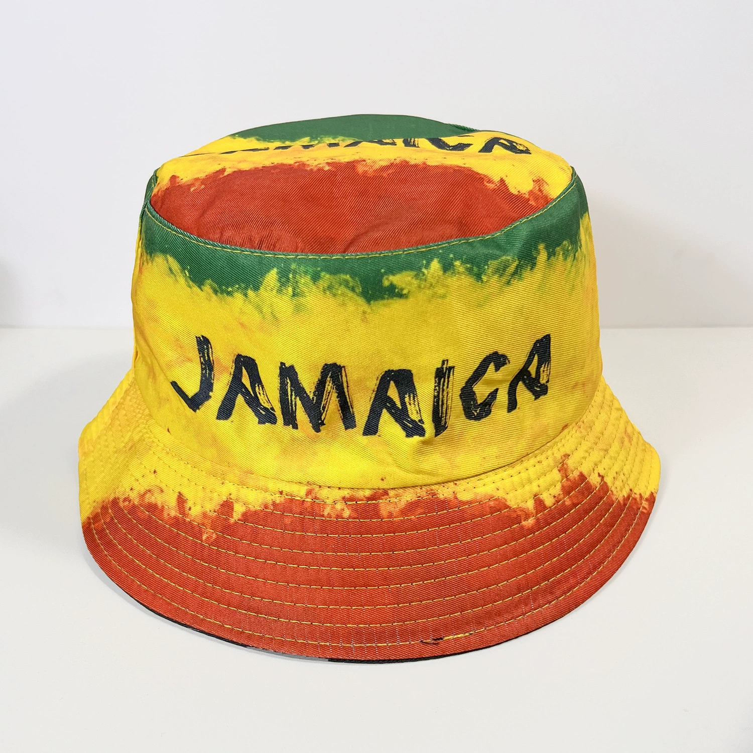 World Cup Flag Bucket Hat Double-Sided Soccer Fan Cap