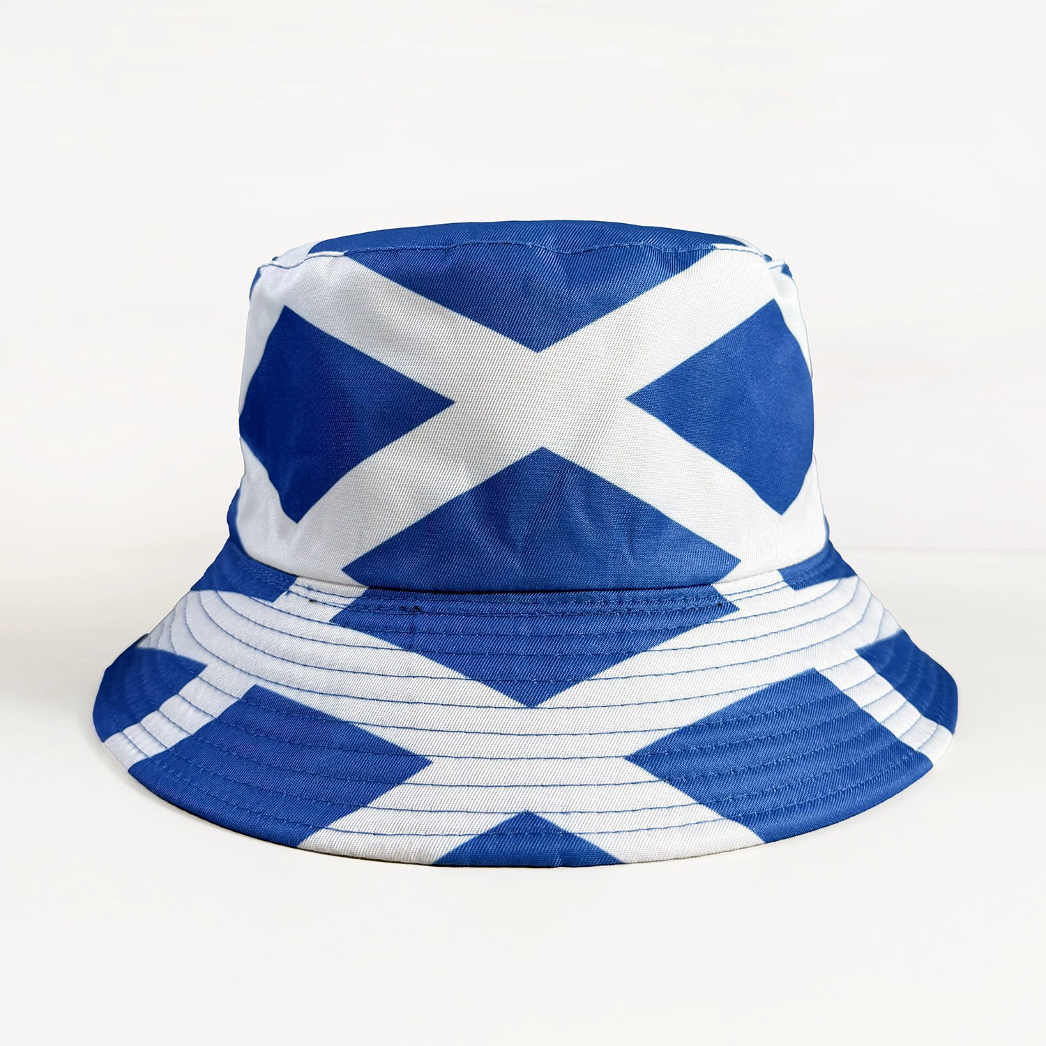 World Cup Flag Bucket Hat Double-Sided Soccer Fan Cap