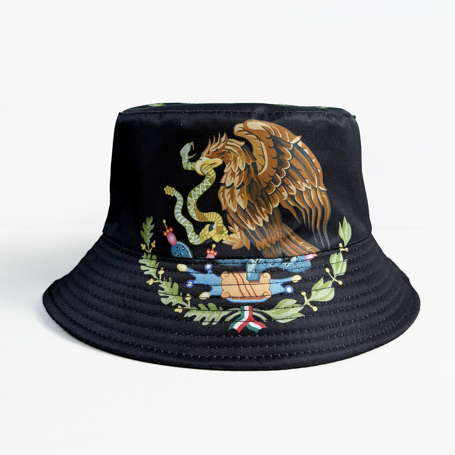 World Cup Flag Bucket Hat Double-Sided Soccer Fan Cap
