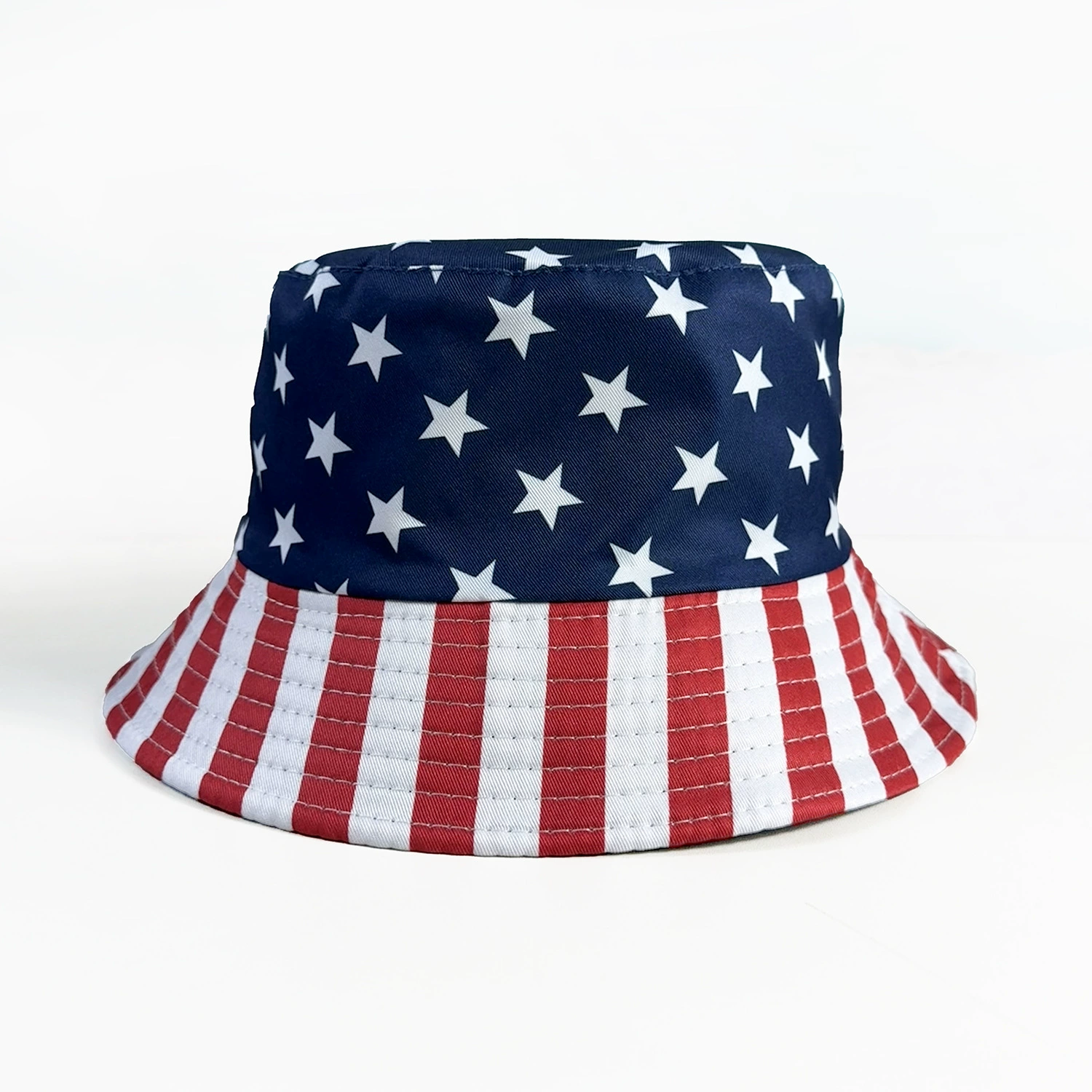 World Cup Flag Bucket Hat Double-Sided Soccer Fan Cap
