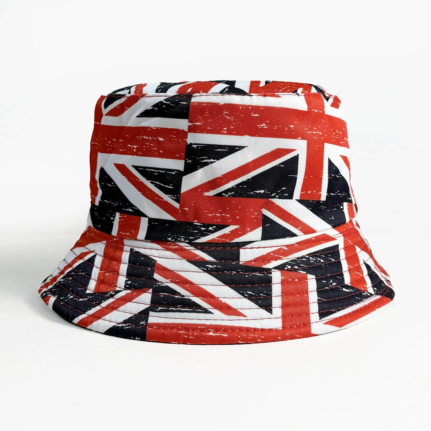 World Cup Flag Bucket Hat Double-Sided Soccer Fan Cap