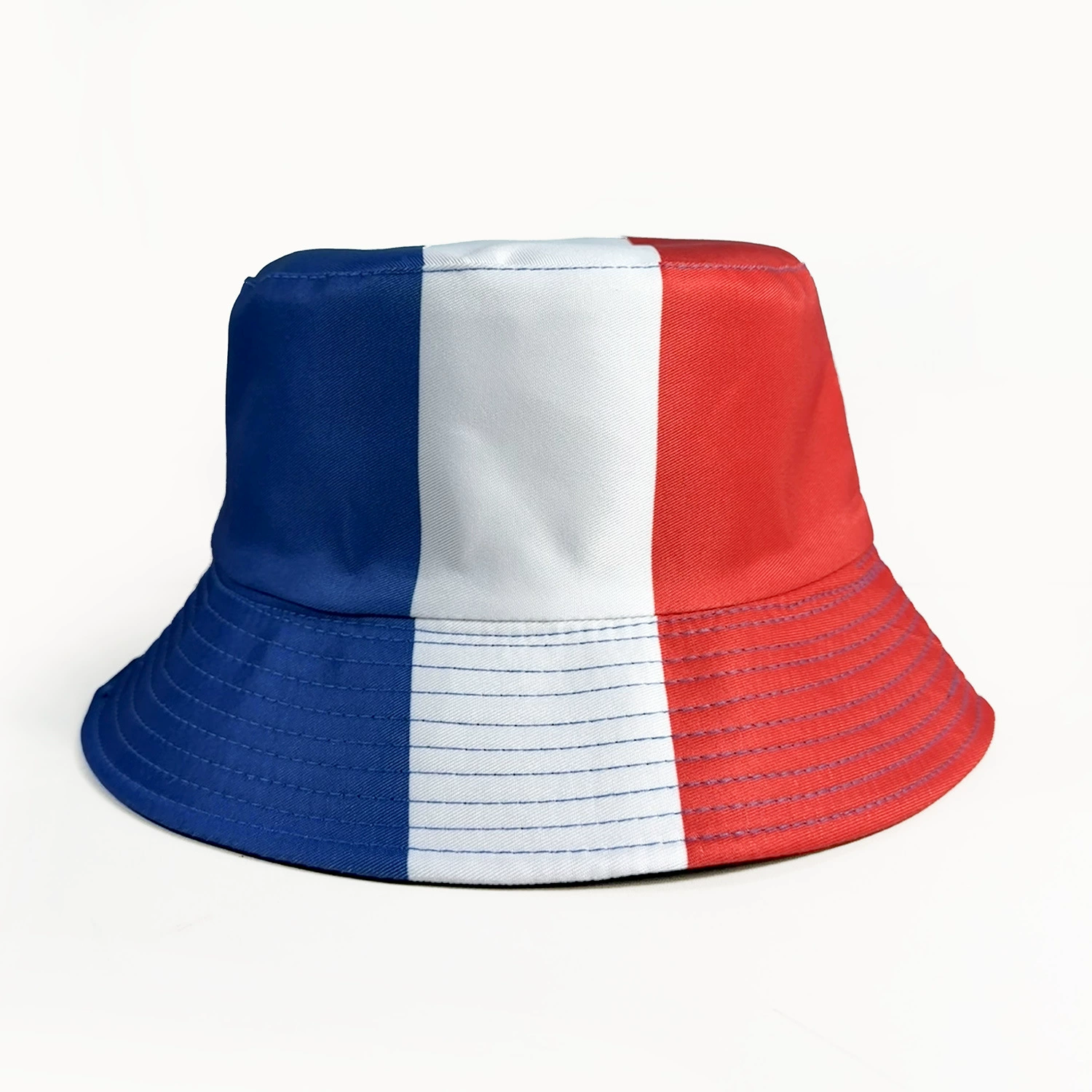 World Cup Flag Bucket Hat Double-Sided Soccer Fan Cap