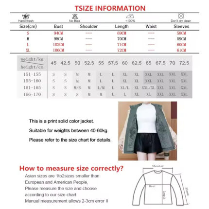 Women Print Cashmere Loose Hoodies Jacket Autumn Thicken Thermal Casual Trench Coat Solid Warm New Winter Parkas Female Overcoat