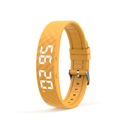 Smart Fitness Bracelet with Vibration Alarm – Rechargeable Activity Tracker with Sleep Monitoring & Sports Modes