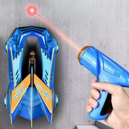 Wall Climbing Race Car Light-Guided Wall Racer Electric Anti-gravity Drift Stunt Infrared Sensor Chase Car Kid Boy Toy Gift