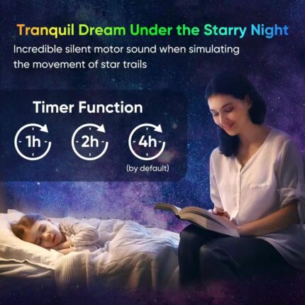 Night Light Galaxy Projector Starry Sky Projector 360° Rotate Planetarium Lamp For Kids Bedroom Valentines Day Gift Wedding Deco
