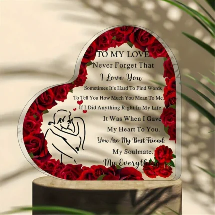 Beautiful Acrylic Plaque