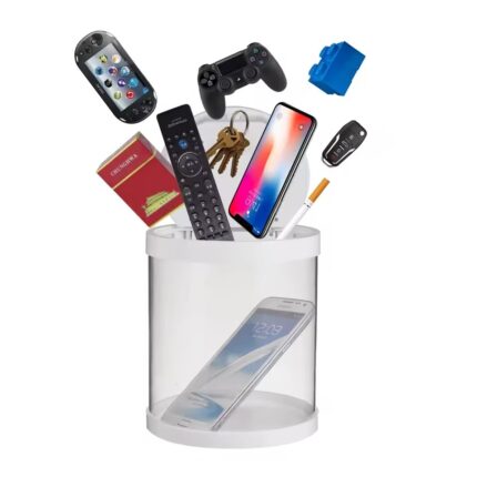 Habit Timer Lock Container Multi Function Time Lock Box Bin No Battery ABS Durable Strong Controls Cell Phone Addiction Reliable