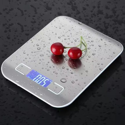 Kitchen Scale LCD Display Stainless Steel Electronic Scales Home Jewelry Food Snacks Weighing Baking Tools