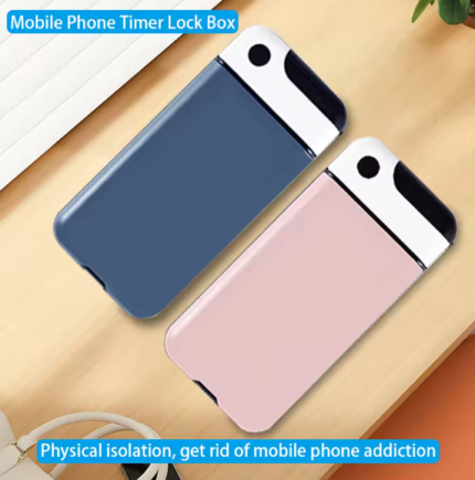 Mobile Phone Timer Lock Box Self-Discipline Device Phone Lock Time Management and Anti-Mobile Internet Addiction Lock Box