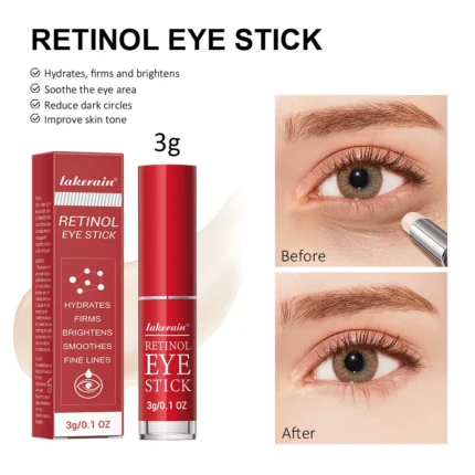 Retinol Eye Cream Lightening Dark Circles Firming Skin Instant Eye Repair Serum Stick for women Women Eyes Care