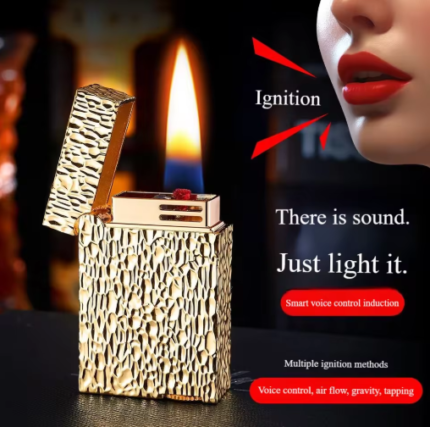 Smart Voice Controlled Lighter Metal