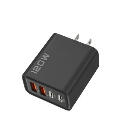 120W 4 Port USB Type C Charger Fast Charging