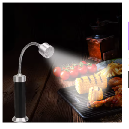 BBQ Grill Light Soft Tube Lighting Lamp 360 °