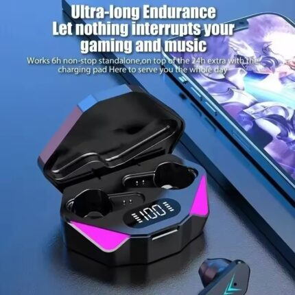 X15 TWS Wireless Bluetooth Headset LED