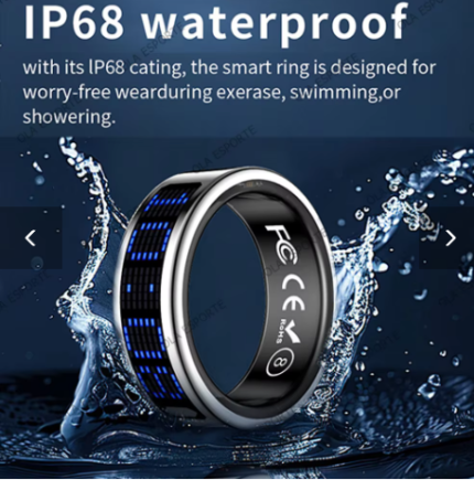 Smart Ring Heart Rate Blood Pressure Monitor