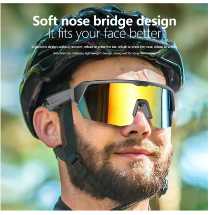 Cycling Running Bluetooth Smart Glasses Technology Audio Call Remote