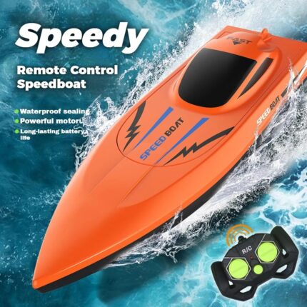 2.4G Remote Control Speed Boat for Kids