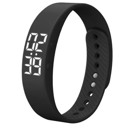 LED Digital Smart Bracelet – Waterproof Smart Watch with Vibrating Alarm & Reminder